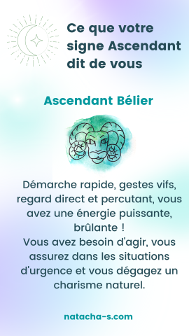 Ascendant Bélier Ascendant Bélier