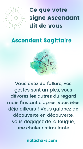 Ascendant Sagittaire Ascendant Sagittaire